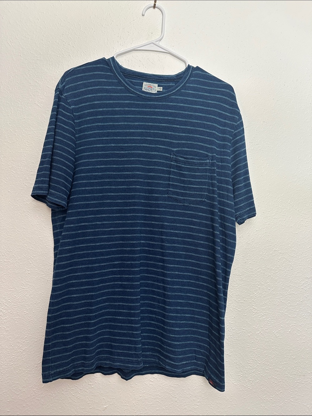 Faherty Short Sleeve Cotton Tee Shirt